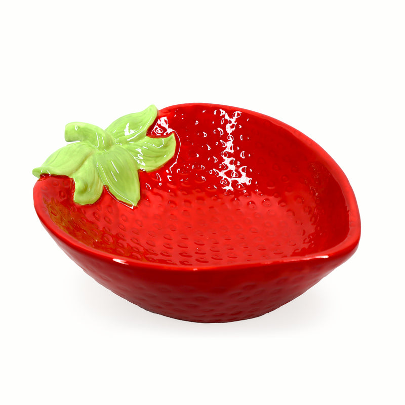 Fuente De Ceramica Forma Frutilla