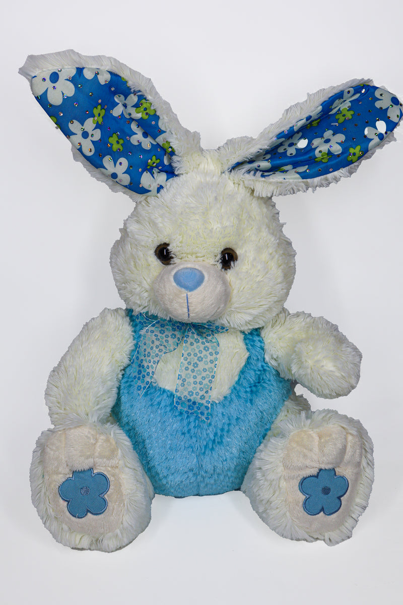 Peluche Conejo Celeste Mediano 60cm