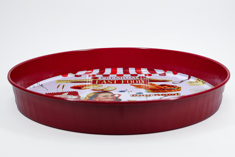 Bandeja Roja Fast Food