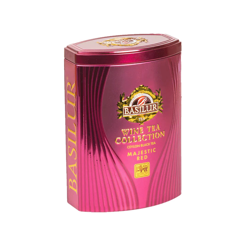 Wine Tea - Majestic Red- Te Negro hoja Vino Rojo - 75 gr